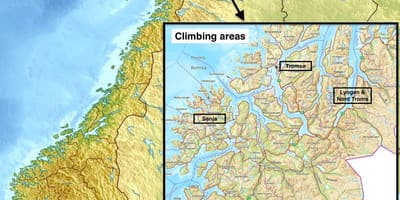 Tromsø நார்வே வரைபடம்